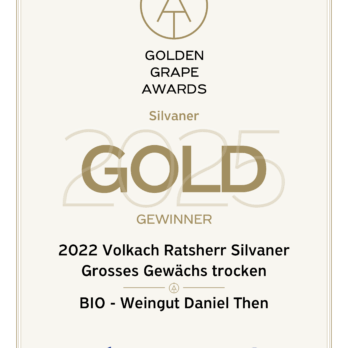 ausgezeichneter Wein Golden Grape